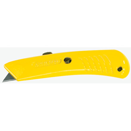 RSG-194 Safety Grip Utility Knife - Yellow