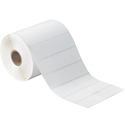 4 x 1 <span class='fraction'>1/4</span>"  White Desktop Direct Thermal Labels