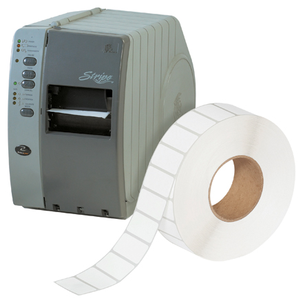 1 <span class='fraction'>1/2</span> x 1" White Removable Thermal Transfer Labels